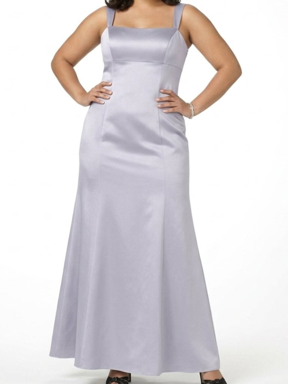 Alfred Angelo "Moonlight Waltz" Satin Gown NEW- Sz. 18